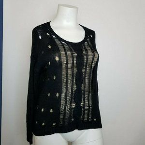 Loop 18 Womens Sweater Black Size 17/19